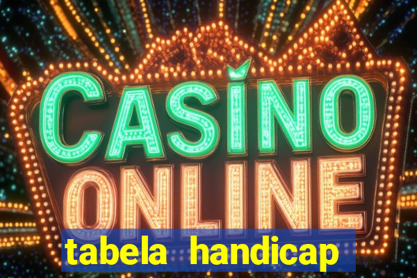 tabela handicap asiatico escanteios